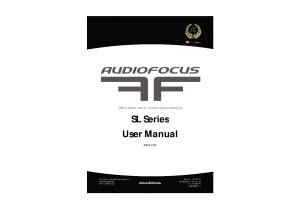 SL serie - user manual