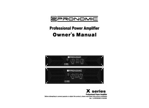 pronomic-X 400-600-800-100-1200-1400 (ampli)