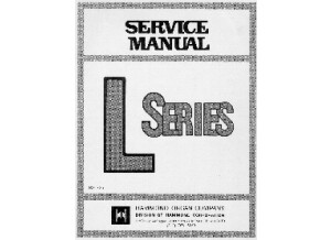 Hammond L100 Series Service Manual