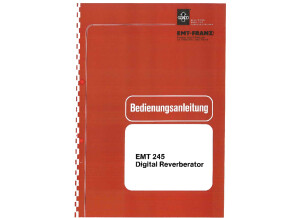 Service Manual EMT 245 v1 (allemand)