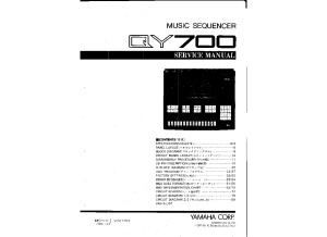 QY700 Service Manual