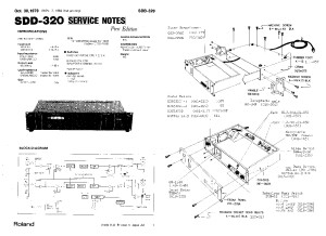 SDD-320_SERVICE_NOTES