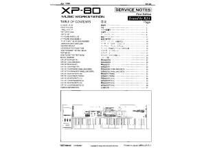 XP-80_SERVICE_NOTES