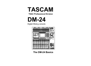 Tascam DM-24 Basics
