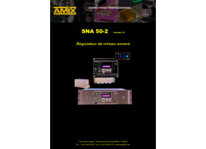 Notice utilisation SNA 50-2