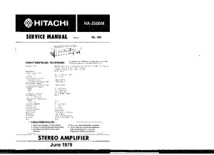 HA-2500M Service manual