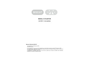 OTO Biscuit French Manual