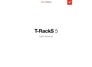 Ik Multimedia T-RackS 5 User Manual