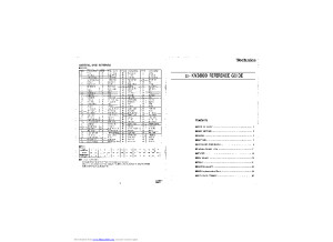 Technics SX-KN3000 manual réference