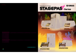 Stagepas Series - Plaquette commerciale