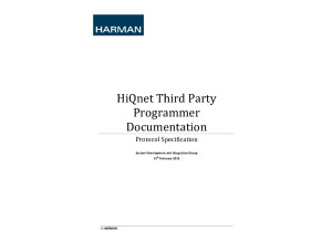 HiQnet third party programmers guide v2 (20130219)