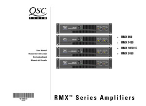 qsc rmx serie user manual