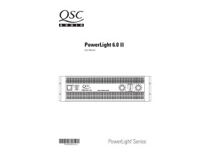 qsc powerlight 6II