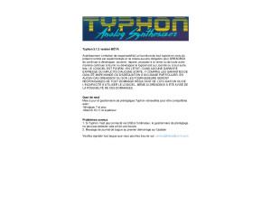 Typhon 3.1.2 BETA version FR