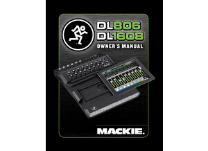 Mackie DL806 & DL1608 Owner's Manual