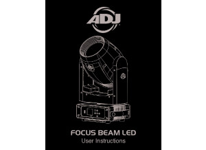ADJ Focus Beam LED - User Manual