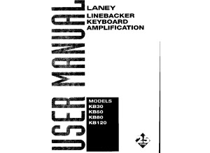 Laney Linebacker KB30-KB50-KB80-KB120 - Manual