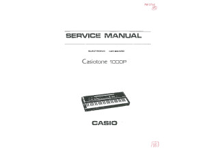 casio_casiotone_1000p service manual