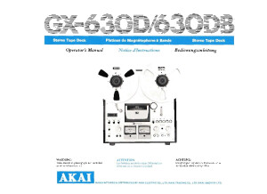 AKAI GX-630d db en-de-fr Elo