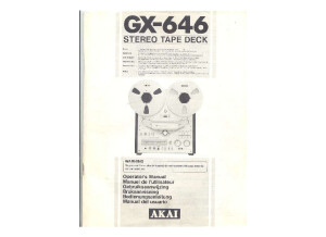 AKAI GX-646 Elo
