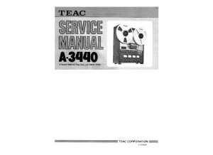 TEAC A-3440 service OCR