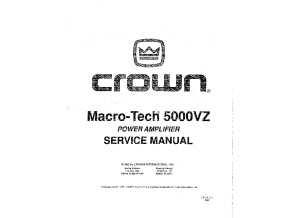 MA5000VZ Service Manual_part1