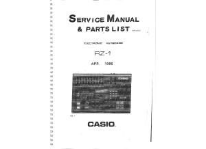 Casio_RZ-1_ServiceManual