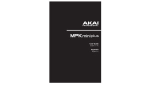 MPK mini Plus - User Guide - v1.2