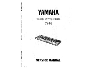 Yamaha CS-01_service-manual