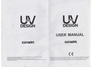 Ghost UV Design DMX Doc