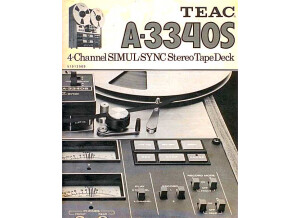 TEAC A-3340S 4 channel simul sync stereo tape deck 1973_sm