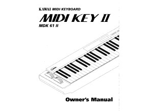 Kawai-MDK61-II-MIDI-Keyboard-Manual