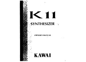 Kawai-K11-Synthesizer-Manual