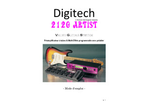 Digitech 2120 VGS Artist