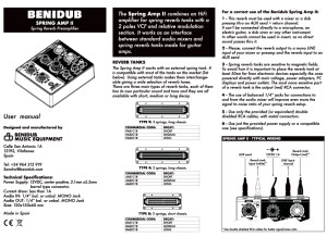 Benidub-Spring-Amp-II-User-manual