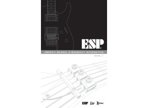 2009 ESP series manual v1.3