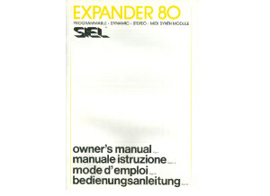 siel-ex80-manual