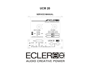 ecler_ucm20_crossover_service_manual