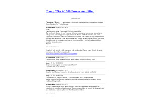 TSA 4.1300 fault