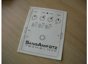 Tech 21 SansAmp GT2 (1st edition) (34122)