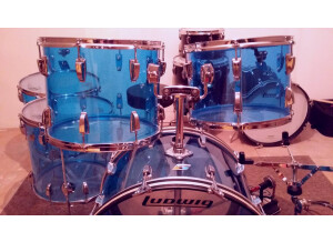 Ludwig Drums Vistalite Bleu