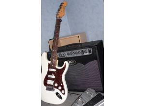 Fender Stratocaster Deluxe Lone Star Rosewood arctic white