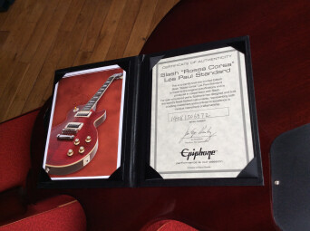 Epiphone Ltd. Ed. Slash "Rosso Corsa" Les Paul Standard Outfit Epiphone Ltd. Ed. Slash "Rosso Corsa" Les Paul Standard Outfit