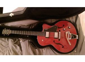 Godin 5th Avenue Uptown GT - Trans Red Flame GT