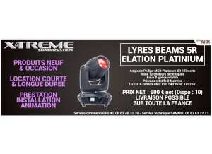 Elation Professional Platinum Beam 5R Extreme (39506)