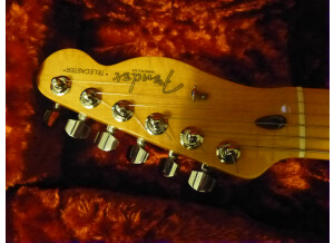 Fender Select Carved Maple Top Telecaster - Amber