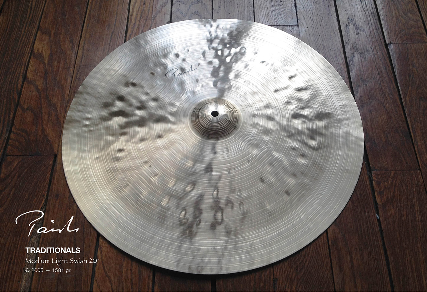 Paiste Signature Traditionals Medium Light Swish 20''