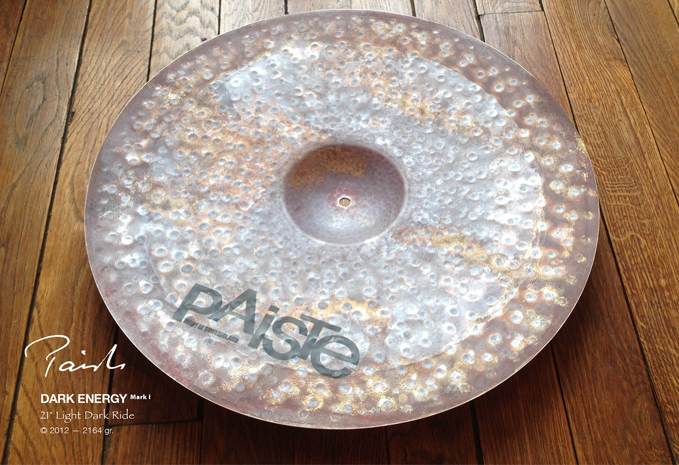 Paiste Signature Dark Energy Light Ride Mark I 21''