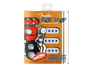 Fender Mod Shop Samarium Cobalt Noiseless Stratocaster Pickups Aged White