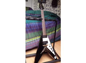 Epiphone Korina Flying V 7-String - Ebony
